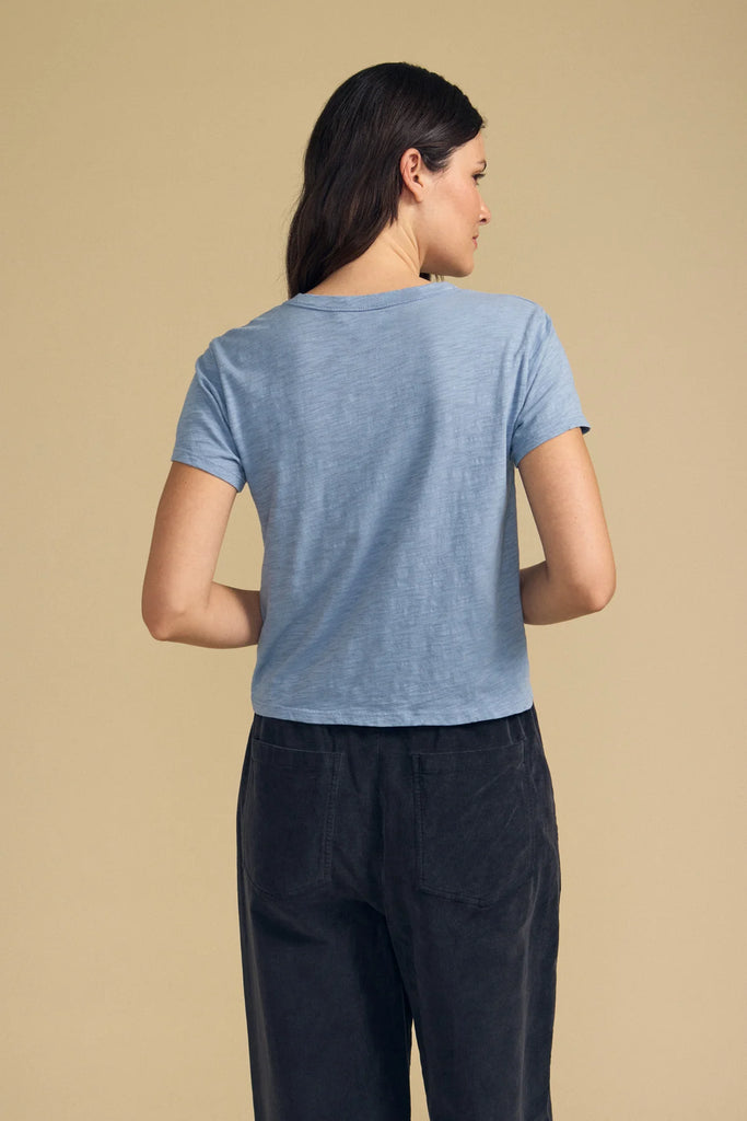 MARIKA Short Sleeve Crew Tee in Sail