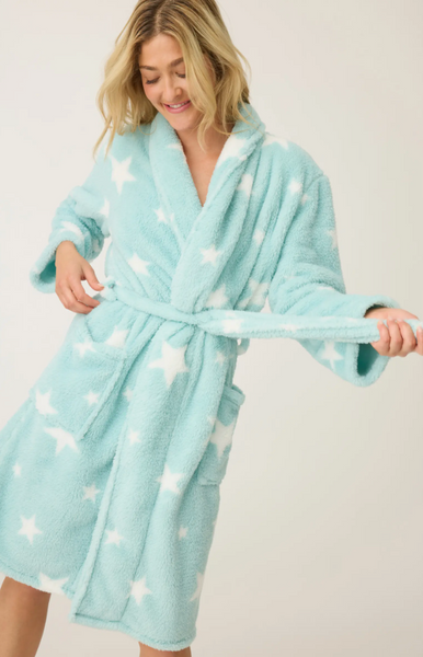 GET COZY Robe in Light Mint