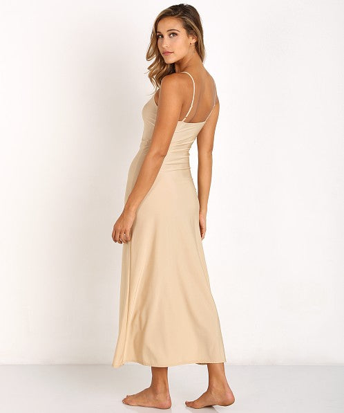 SECOND SKIN Maxi Slip in Nude