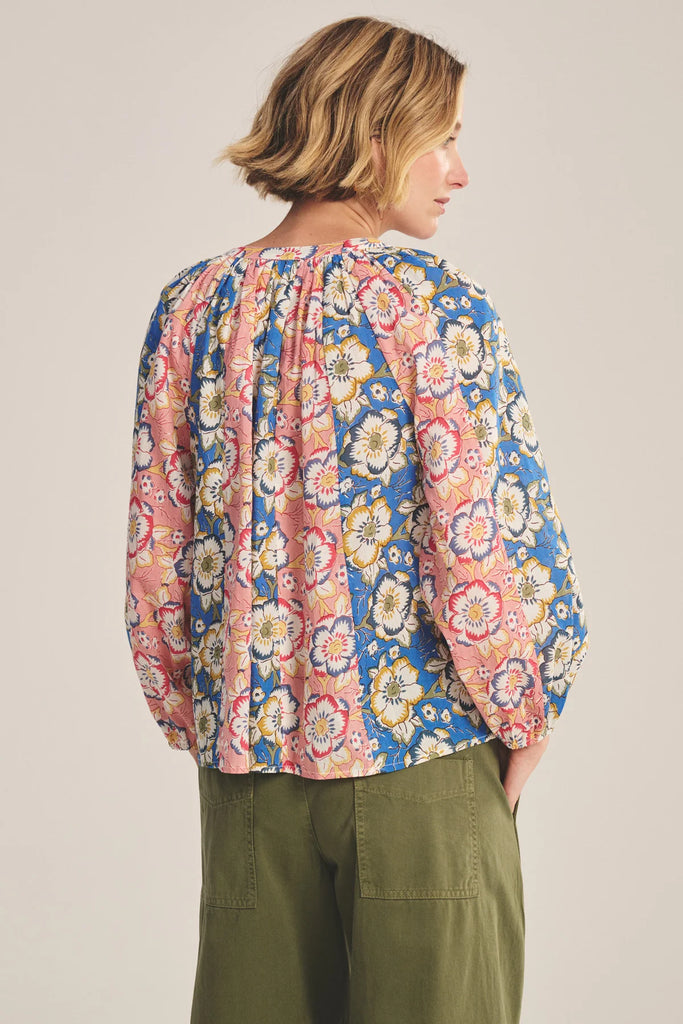 REESE Long Sleeve Boho Top in Multi