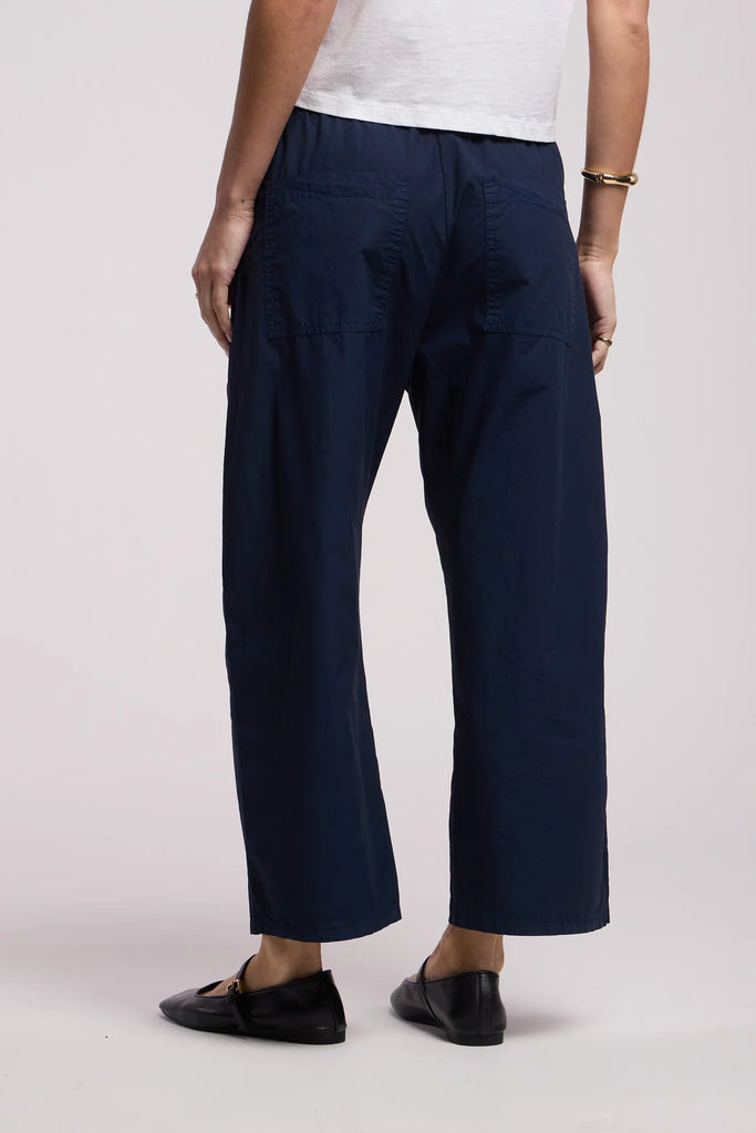 ALLEGRA Pull on Pants in Navy