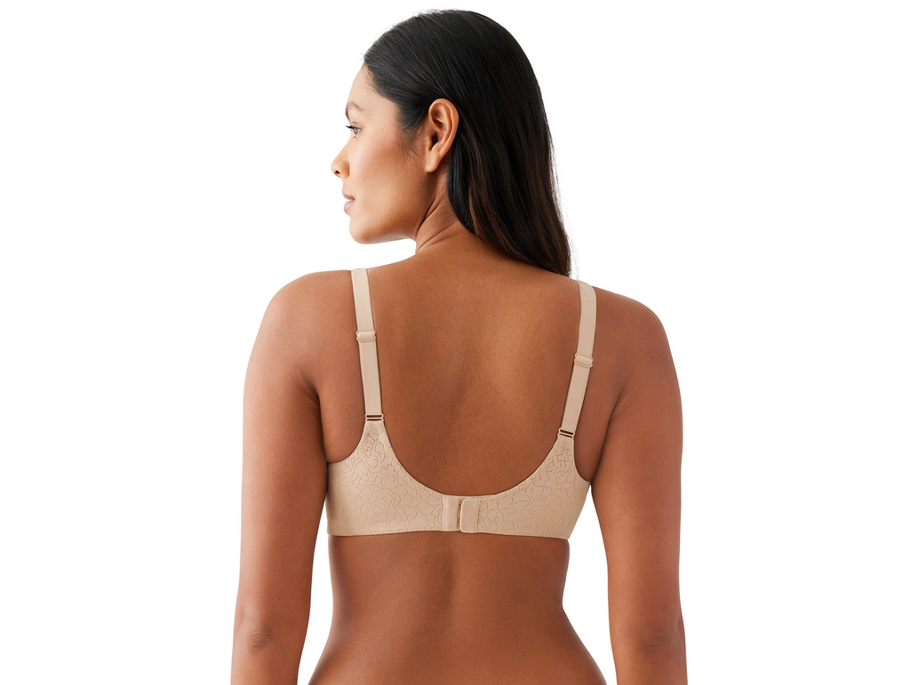 INSIDE JOB Wireless Unlined Bra in Sand