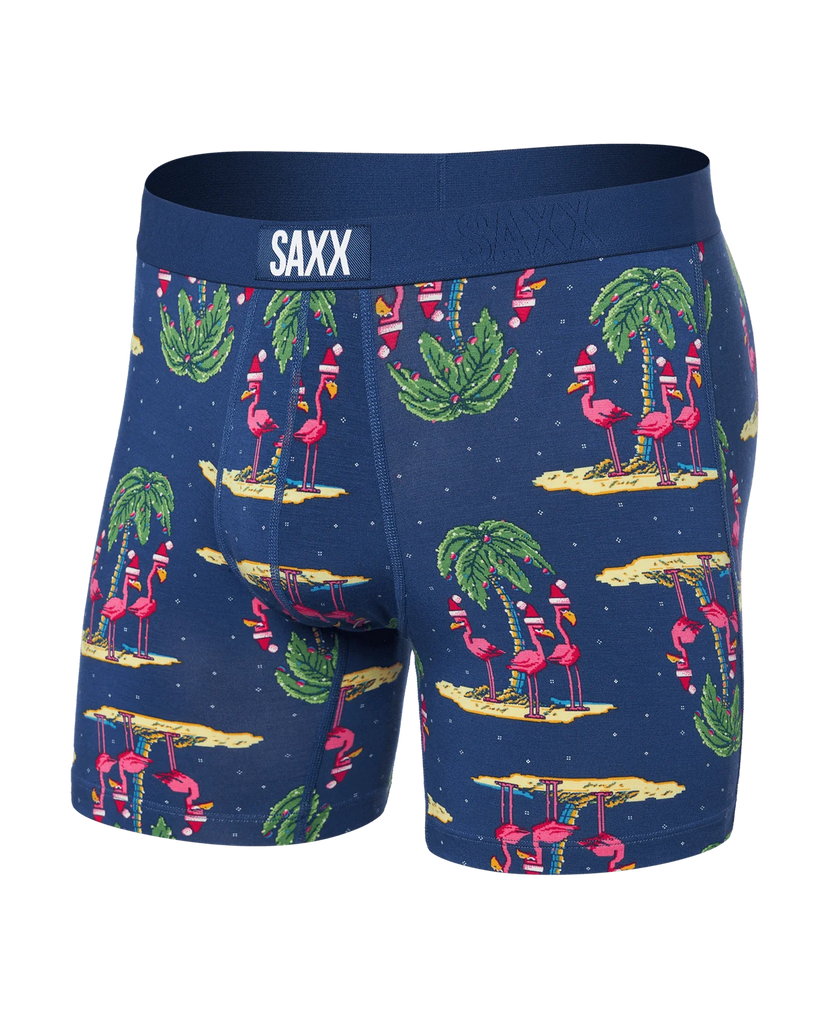 VIBE Boxer Brief in Holidays in Paradise Blue