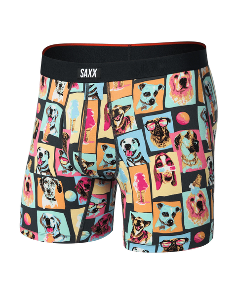 VIBE Xtra Boxer Brief in Summer Dogs of SAXX