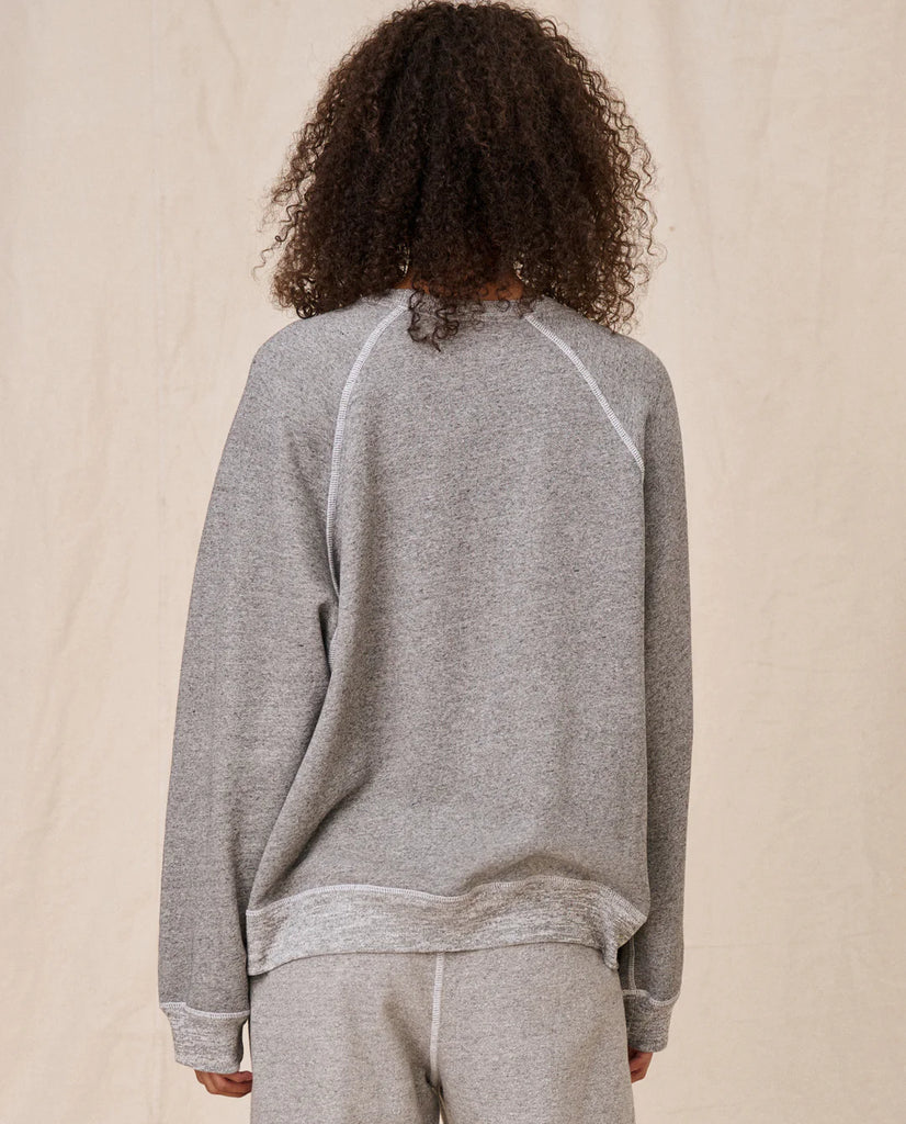 Slouch Sweatshirt in Varsity Grey