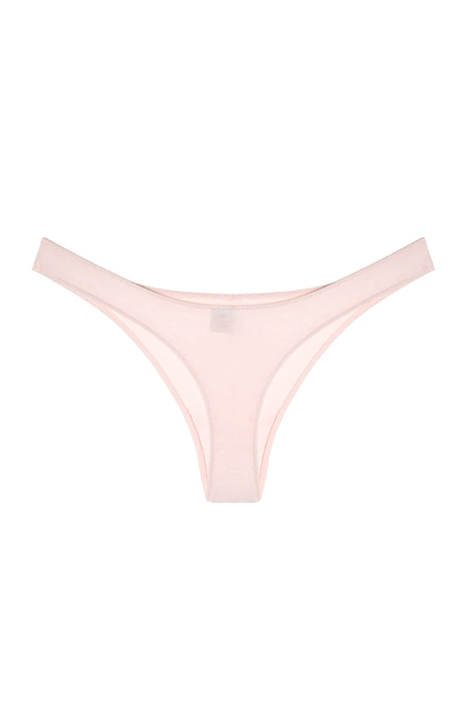 Organic Cotton Everyday Thong in Cotton Candy