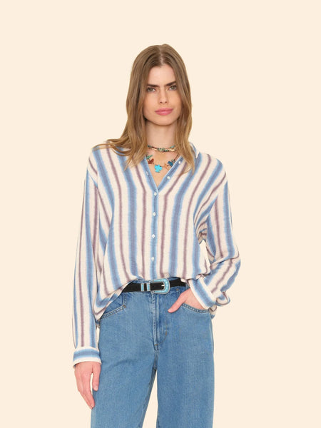 SCOUT Long Sleeve Shirt in Blue Ridge Stripe