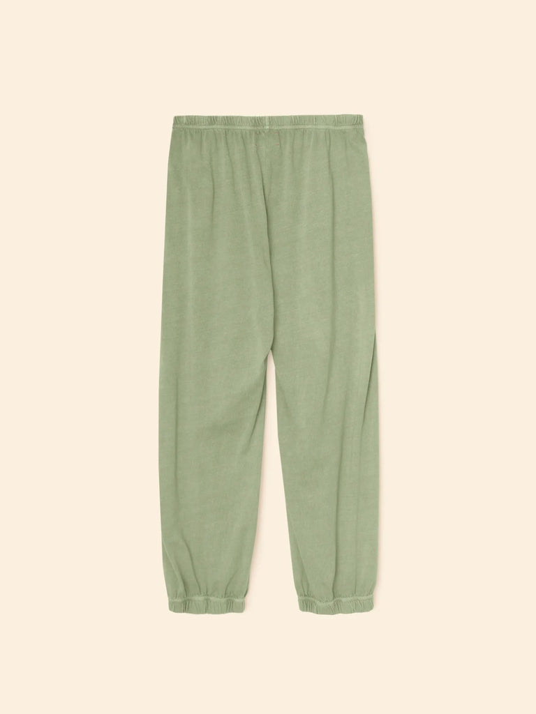 CRISPIN Knit Pants in Vintage Olive Leaf
