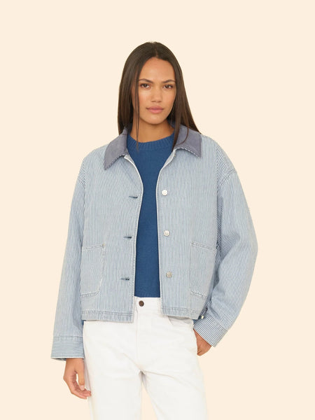 BALDWIN Jacket in Blue Railroad