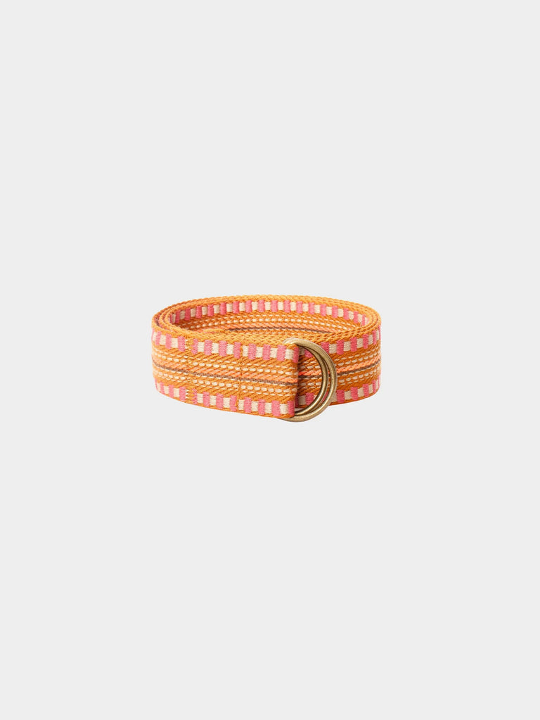 STEVIE Woven Belt in Neon Terra