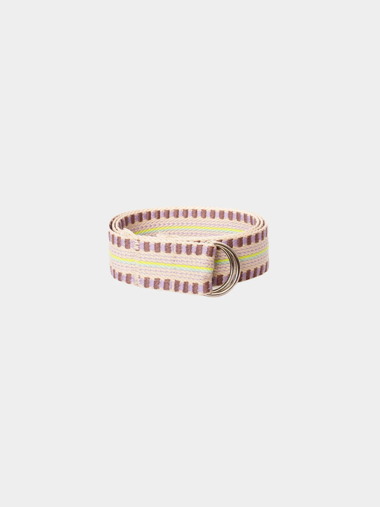 STEVIE Woven Belt in Opal Sand