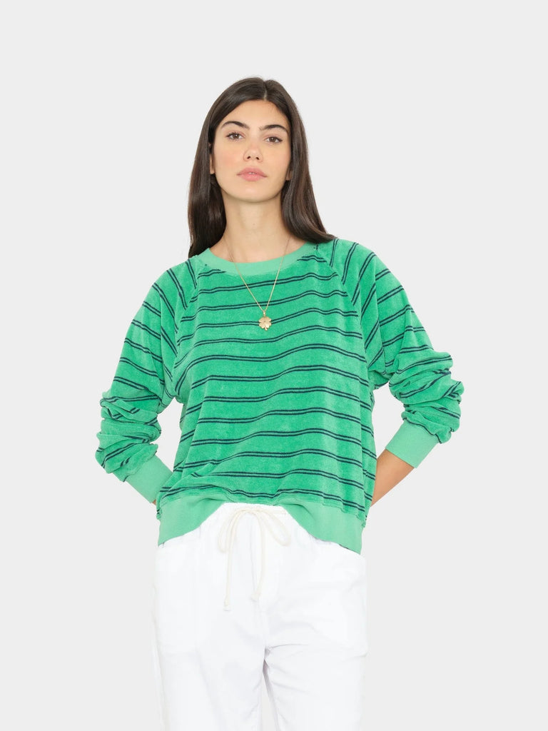HOPPER Terry Sweatshirt in Jalapeno