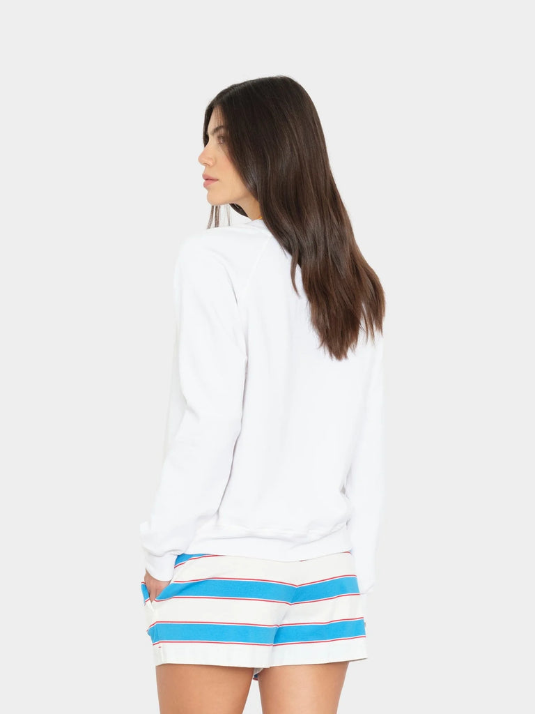 MARATHON Terry Sweatshirt in White