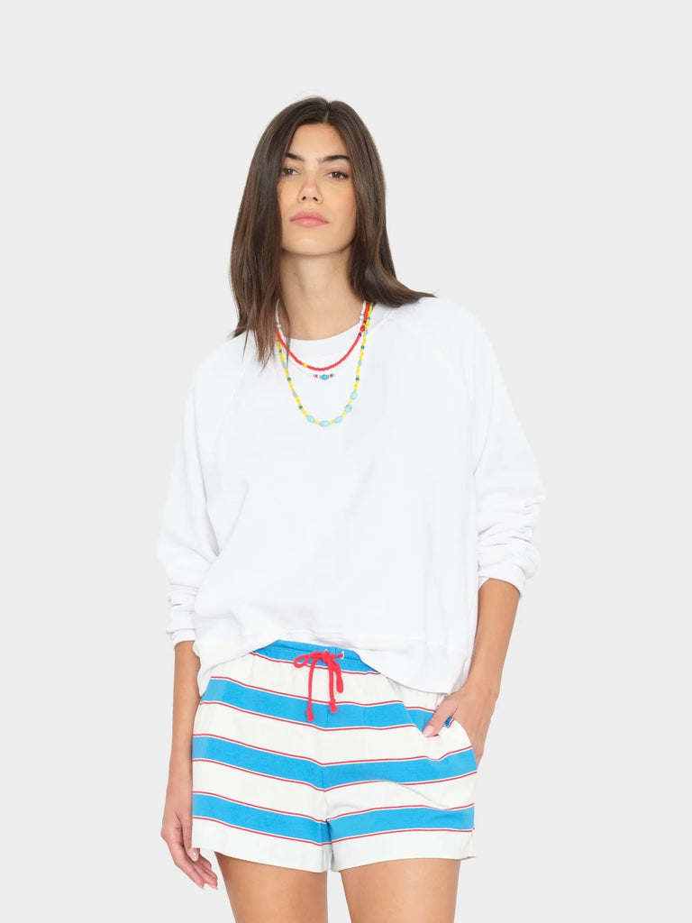 MARATHON Terry Sweatshirt in White