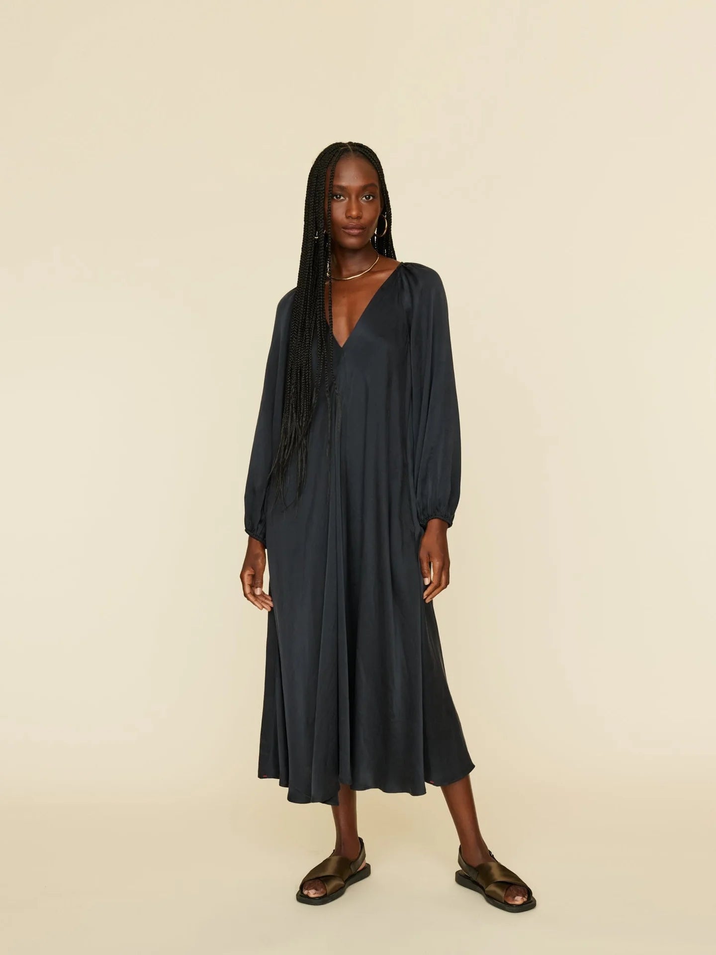 bibiy CELESTINE DRESS ブラック BIBIY. MADE | CELESTINE DRESS BLACK｜Bibiy.