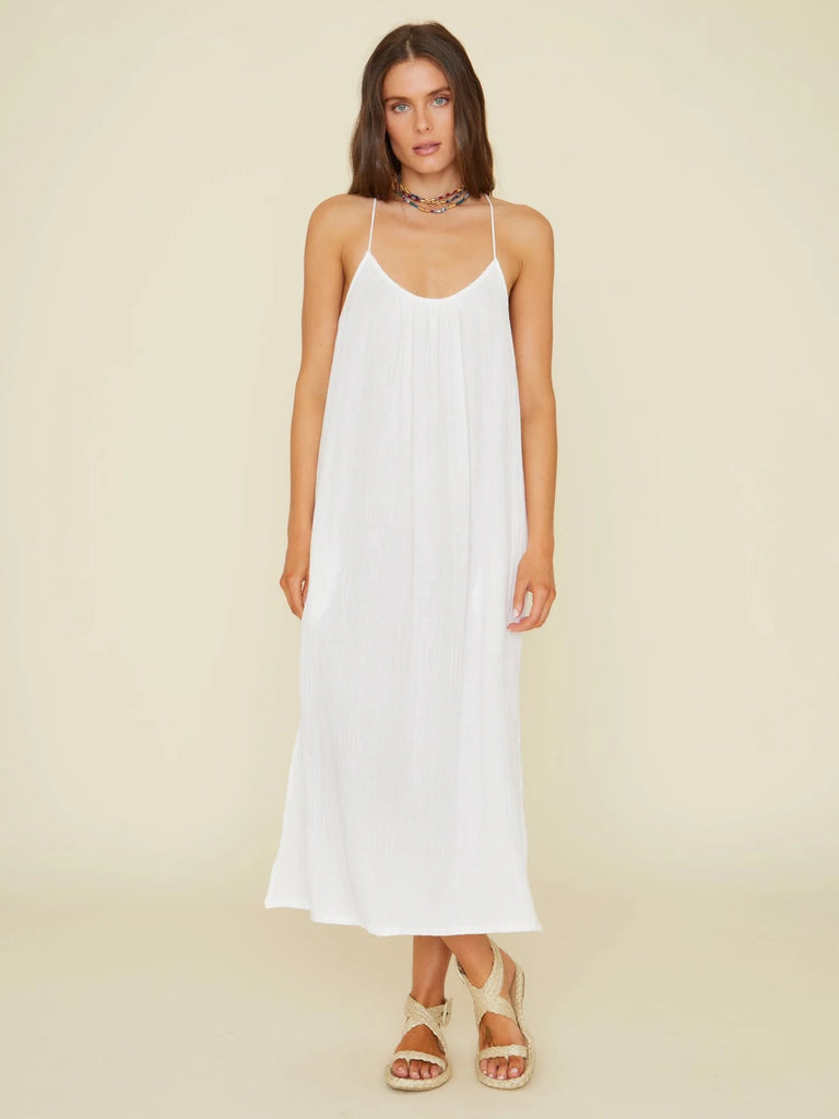 cotton racerback maxi dress taupe racerback maxi dress medium