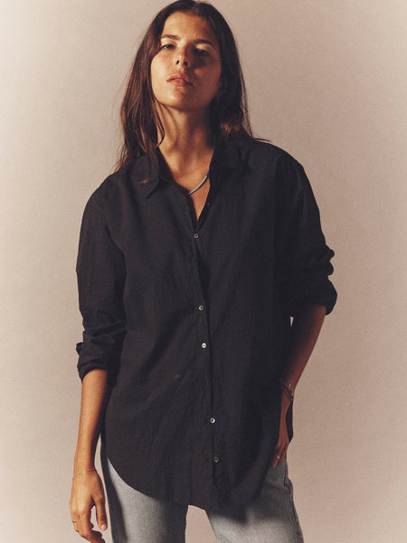 BEAU Long Sleeve Shirt in Black