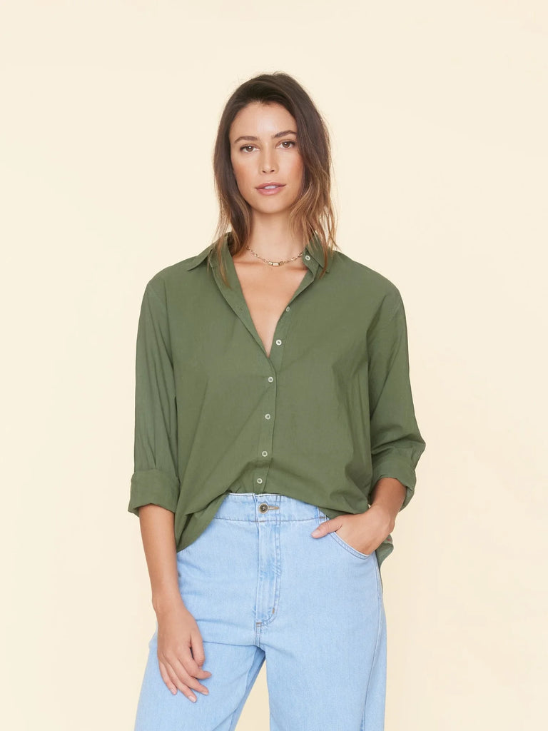 BEAU Shirt in Green Army