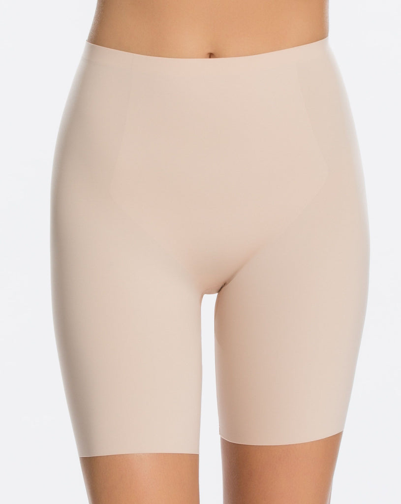 THINSTINCTS Mid Thigh Shorts in Soft Nude
