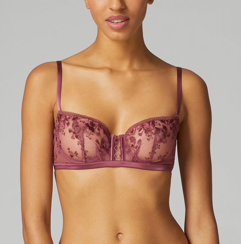 ORPHEE Demi Cup Bra in Diva Pink – Christina's Luxuries
