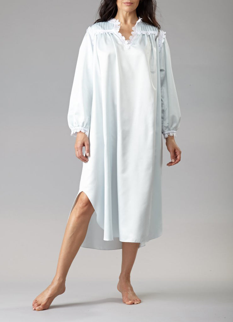 fleece lined satin dressing gown Lined Satin Robe In Women's Sleepwear & Robes for sale