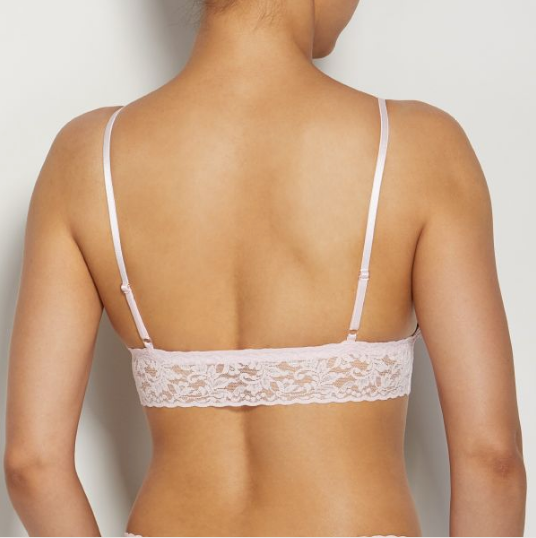 Signature Lace Bralette in Bliss Pink
