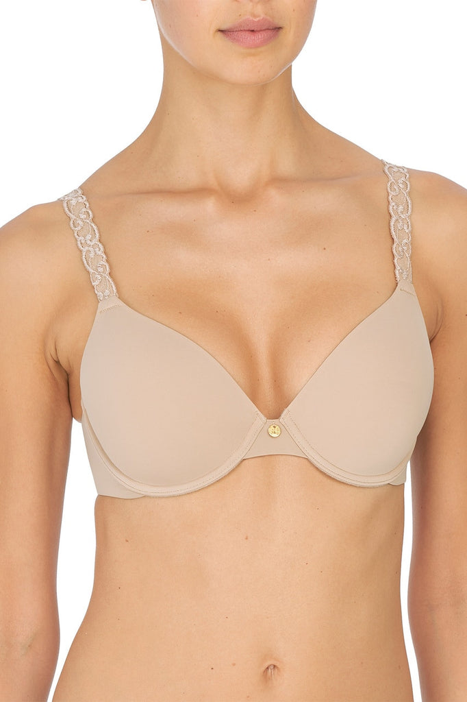 PURE LUXE T-Shirt Bra in Cafe