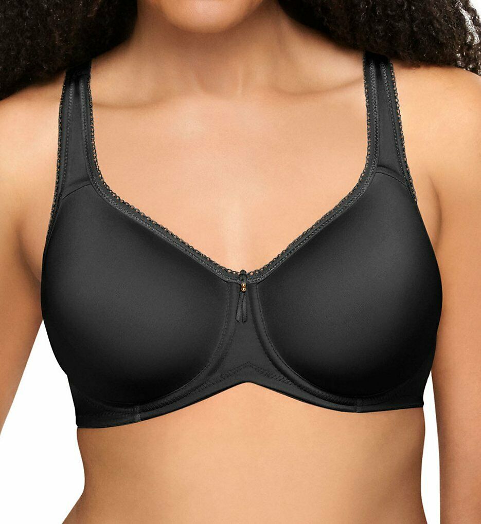 BASIC BEAUTY Contour Spacer Underwire Bra in Black