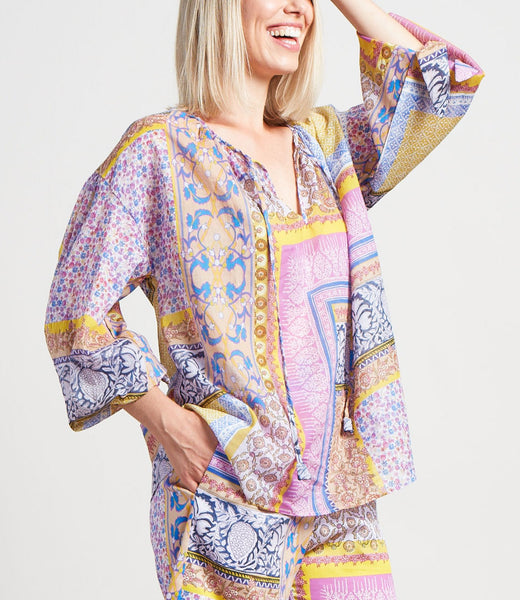 ANNABEL Tunic in Patchwork