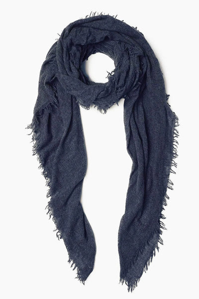 Cashmere Scarf in Jeans Blue