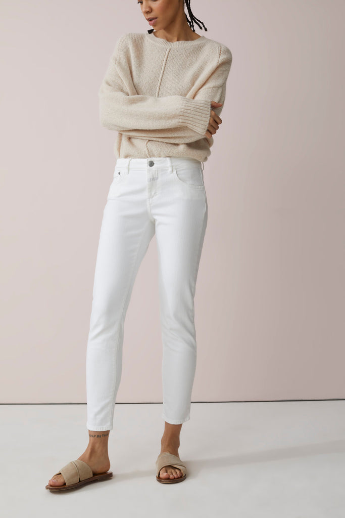Baker Stretch Denim Jeans in White