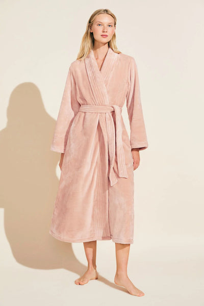 Chalet Plush Robe in Rose Cloud