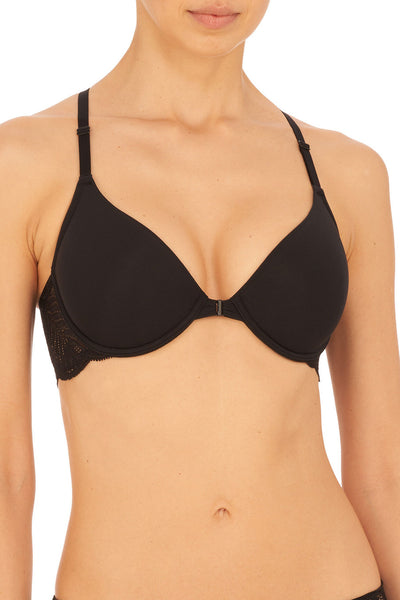 Natori Women's Pure Luxe Push-Up Underwire Bra 727321, Black, 30A at   Women's Clothing store