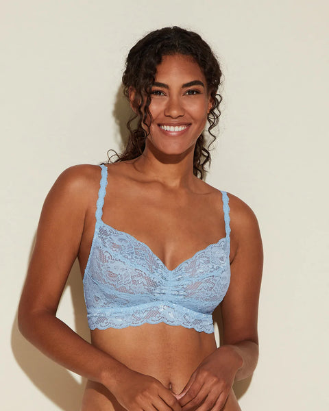 FORTUNA Front Close Bralette in White – Christina's Luxuries