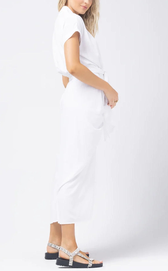 PRISM Cover Up Dress in White