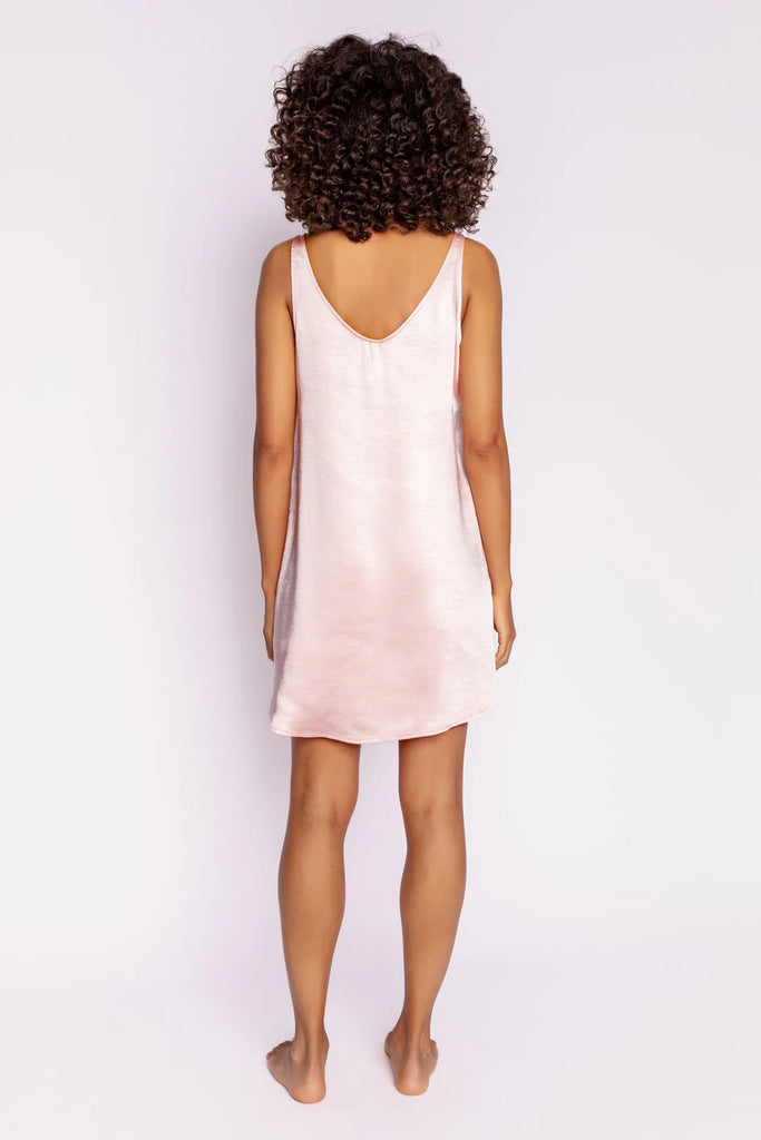 LUXE ALOE Chemise in Pink Dream