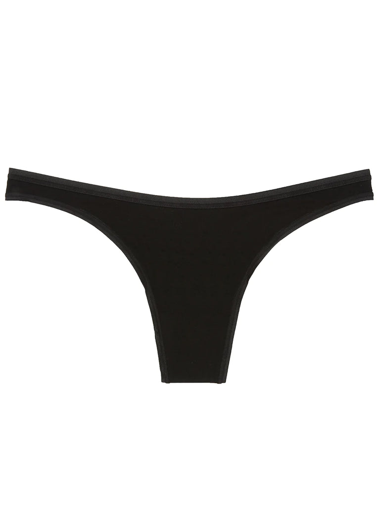 TALCO Low Rise Thong in Black