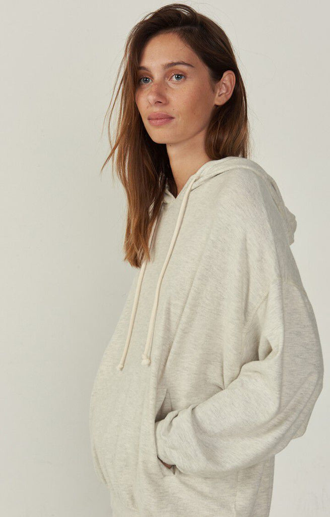 YPAWOOD Hoodie in Gris Chine