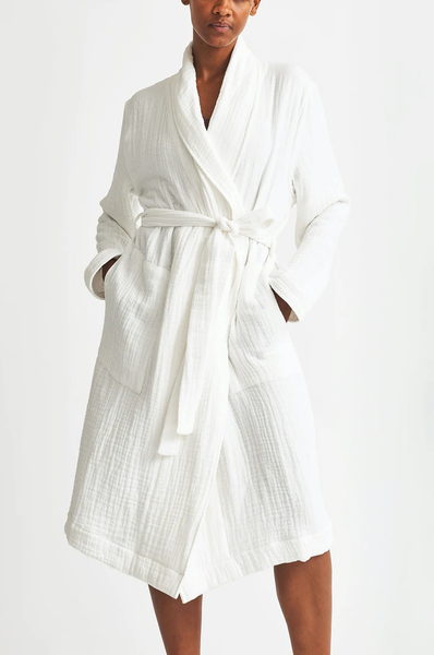 ZOEY Robe in White
