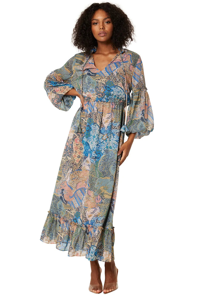 AMATA Dress in Patchwork Batik – Christina's Luxuries