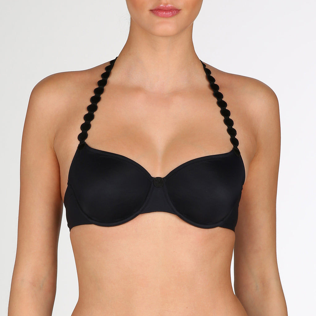 TOM Full-Cup Underwire Bra in Charcoal