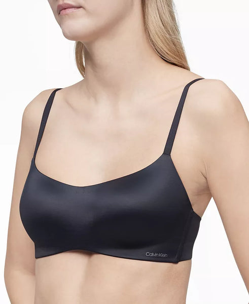 Calvin Klein Women's Invisibles Comfort Lightly Lined Seamless Wireless  Triangle Bralette Bra - Shopping From USA