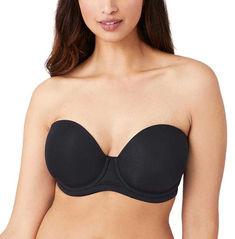 RED CARPET Full Cup Strapless Convertible Bra in Black