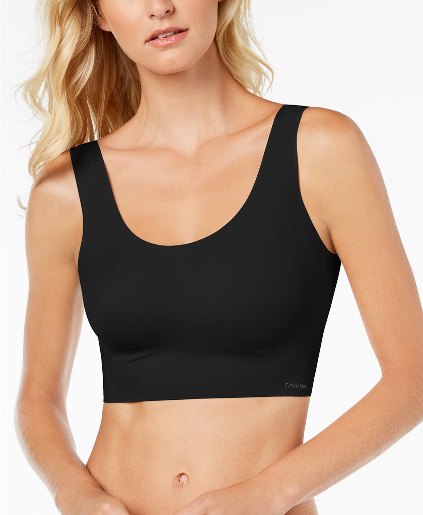 Calvin Klein - INVISIBLES COMFORT BRALETTE LIGHTLY LINED in Black