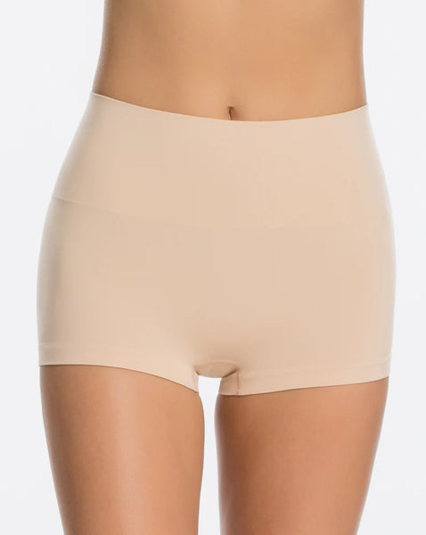THINSTINCTS 2.0 Mid-Thigh Shorts in Champagne Beige – Christina's Luxuries