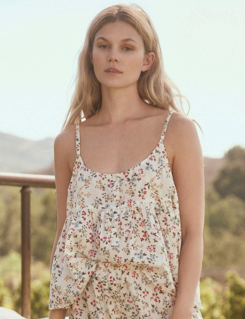 Nightime Cami in Terrace Floral