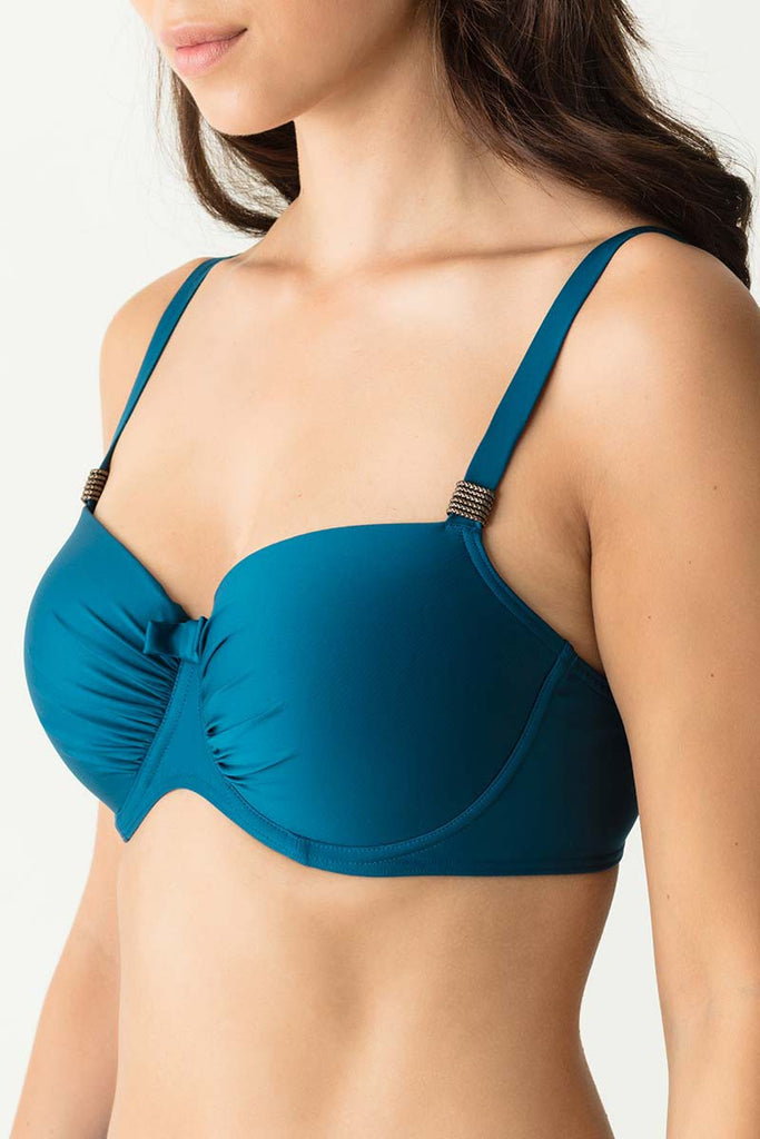 COCKTAIL Balconnet & Full Brief 2-Piece Set in Booboo Blue