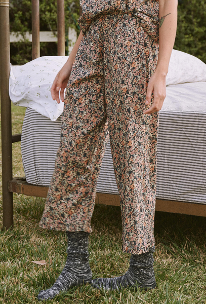 Easy Ruffle Sleep Pant in Story Book Floral