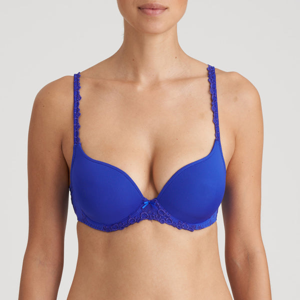 NELLIE Padded Bra in Electric Blue