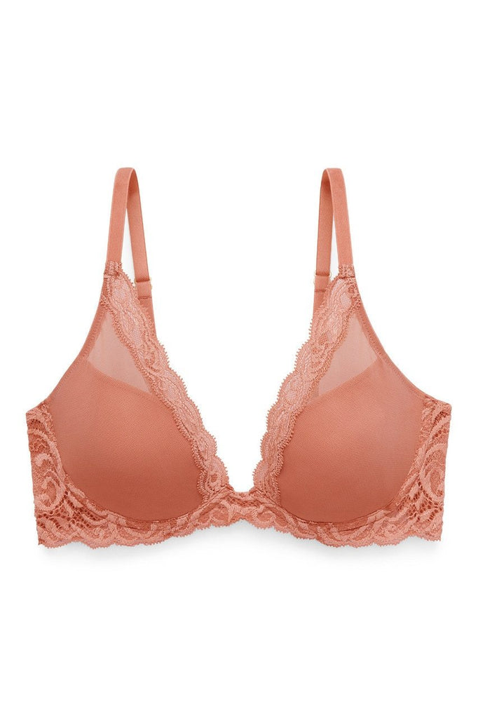 FEATHERS Plunge Bra in Frose